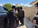 כ"ק אדמו"ר מצאנז קלויזענבורג שליט"א אויף א קורצע באזוך אין ארה"ק.