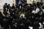 כ"ק אדמו"ר מצאנז קלויזענבורג שליט"א אויף א קורצע באזוך אין ארה"ק.