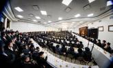 שלחן הטהור פון כ"ק אדמו"ר מסאטמאר שליט"א לרגל יומדה"ק פון זקינו מרן הגה"ק בעל ייטב לב זי"ע פארגאנגענעם מיטוואך ו' אלול אין מאנסי