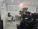 ניחום אבילים ביי כ"ק אדמו"ר מספינקא מאנסי שליט"א, וואס זיצט שבעה נאך זיין ברודער כ"ק אדמו"ר בית שמואל צבי ספינקא זצ"ל.