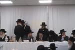 יארצייט טיש פון כ"ק אדמו"ר מקרעטשניף סיגעט זצ"ל ביי בנו כ"ק אדמו"ר מקרעטשניף סיגעט שליט"א פון וויליאמסבורג
