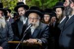 מסע הלוי' פון הגאון רבי צבי זאב בערגער זצ"ל מו"צ דק"ק צאנז קלויזענבורג אין בארא פארק.