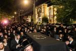 מסע הלוי' פון הגאון רבי צבי זאב בערגער זצ"ל מו"צ דק"ק צאנז קלויזענבורג אין בארא פארק.