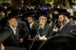 מסע הלוי' פון הגאון רבי צבי זאב בערגער זצ"ל מו"צ דק"ק צאנז קלויזענבורג אין בארא פארק.