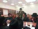 ניחום אבילים ביי כ"ק האחים האדמורי"ם לבית ספינקא שליט"א.