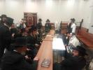 ניחום אבילים ביי כ"ק האחים האדמורי"ם לבית ספינקא שליט"א.