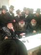 ניחום אבילים ביי כ"ק האחים האדמורי"ם לבית ספינקא שליט"א.