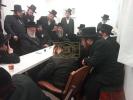 ניחום אבילים ביי כ"ק האחים האדמורי"ם לבית ספינקא שליט"א.