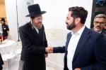 "סאטמארע פירער ביי אסיפת הכרת הטוב פאר קאנגרעסמאן לאולער בעפאר וואלן."