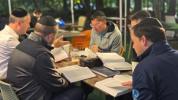 סוף זומער סצענעס אין כלל ישראל'ס שול