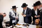 באזוך פון כ"ק אדמו"ר מסאטמאר שליט"א אין מאנסי לטובת דעם בנין החדש דישיבת קנין תורה פארגאנגענעם זונטאג