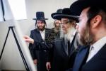 באזוך פון כ"ק אדמו"ר מסאטמאר שליט"א אין מאנסי לטובת דעם בנין החדש דישיבת קנין תורה פארגאנגענעם זונטאג