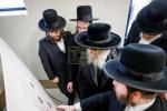 באזוך פון כ"ק אדמו"ר מסאטמאר שליט"א אין מאנסי לטובת דעם בנין החדש דישיבת קנין תורה פארגאנגענעם זונטאג