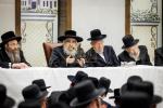 באזוך פון כ"ק אדמו"ר מסאטמאר שליט"א אין מאנסי לטובת דעם בנין החדש דישיבת קנין תורה פארגאנגענעם זונטאג
