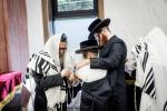 באזוך פון כ"ק אדמו"ר מסאטמאר שליט"א אין מאנסי לטובת דעם בנין החדש דישיבת קנין תורה פארגאנגענעם זונטאג