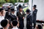 באזוך פון כ"ק אדמו"ר מסאטמאר שליט"א אין מאנסי לטובת דעם בנין החדש דישיבת קנין תורה פארגאנגענעם זונטאג