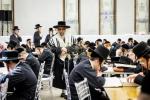 באזוך פון כ"ק אדמו"ר מסאטמאר שליט"א אין מאנסי לטובת דעם בנין החדש דישיבת קנין תורה פארגאנגענעם זונטאג