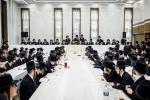 באזוך פון כ"ק אדמו"ר מסאטמאר שליט"א אין מאנסי לטובת דעם בנין החדש דישיבת קנין תורה פארגאנגענעם זונטאג