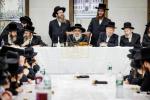 באזוך פון כ"ק אדמו"ר מסאטמאר שליט"א אין מאנסי לטובת דעם בנין החדש דישיבת קנין תורה פארגאנגענעם זונטאג