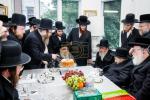 באזוך פון כ"ק אדמו"ר מסאטמאר שליט"א אין מאנסי לטובת דעם בנין החדש דישיבת קנין תורה פארגאנגענעם זונטאג