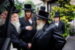 באזוך פון כ"ק אדמו"ר מסאטמאר שליט"א אין מאנסי לטובת דעם בנין החדש דישיבת קנין תורה פארגאנגענעם זונטאג