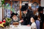 באזוך פון כ"ק אדמו"ר מסאטמאר שליט"א אין מאנסי לטובת דעם בנין החדש דישיבת קנין תורה פארגאנגענעם זונטאג