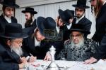 באזוך פון כ"ק אדמו"ר מסאטמאר שליט"א אין מאנסי לטובת דעם בנין החדש דישיבת קנין תורה פארגאנגענעם זונטאג