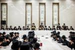 באזוך פון כ"ק אדמו"ר מסאטמאר שליט"א אין מאנסי לטובת דעם בנין החדש דישיבת קנין תורה פארגאנגענעם זונטאג