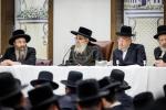 באזוך פון כ"ק אדמו"ר מסאטמאר שליט"א אין מאנסי לטובת דעם בנין החדש דישיבת קנין תורה פארגאנגענעם זונטאג