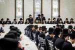 באזוך פון כ"ק אדמו"ר מסאטמאר שליט"א אין מאנסי לטובת דעם בנין החדש דישיבת קנין תורה פארגאנגענעם זונטאג