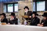 באזוך פון כ"ק אדמו"ר מסאטמאר שליט"א אין מאנסי לטובת דעם בנין החדש דישיבת קנין תורה פארגאנגענעם זונטאג