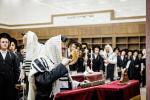 באזוך פון כ"ק אדמו"ר מסאטמאר שליט"א אין מאנסי לטובת דעם בנין החדש דישיבת קנין תורה פארגאנגענעם זונטאג