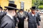 באזוך פון כ"ק אדמו"ר מסאטמאר שליט"א אין מאנסי לטובת דעם בנין החדש דישיבת קנין תורה פארגאנגענעם זונטאג