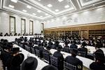 באזוך פון כ"ק אדמו"ר מסאטמאר שליט"א אין מאנסי לטובת דעם בנין החדש דישיבת קנין תורה פארגאנגענעם זונטאג