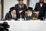 באזוך פון כ"ק אדמו"ר מסאטמאר שליט"א אין מאנסי לטובת דעם בנין החדש דישיבת קנין תורה פארגאנגענעם זונטאג