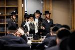 באזוך פון כ"ק אדמו"ר מסאטמאר שליט"א אין מאנסי לטובת דעם בנין החדש דישיבת קנין תורה פארגאנגענעם זונטאג
