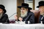 באזוך פון כ"ק אדמו"ר מסאטמאר שליט"א אין מאנסי לטובת דעם בנין החדש דישיבת קנין תורה פארגאנגענעם זונטאג