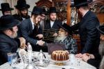 באזוך פון כ"ק אדמו"ר מסאטמאר שליט"א אין מאנסי לטובת דעם בנין החדש דישיבת קנין תורה פארגאנגענעם זונטאג