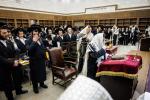 באזוך פון כ"ק אדמו"ר מסאטמאר שליט"א אין מאנסי לטובת דעם בנין החדש דישיבת קנין תורה פארגאנגענעם זונטאג
