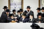 באזוך פון כ"ק אדמו"ר מסאטמאר שליט"א אין מאנסי לטובת דעם בנין החדש דישיבת קנין תורה פארגאנגענעם זונטאג
