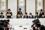 באזוך פון כ"ק אדמו"ר מסאטמאר שליט"א אין מאנסי לטובת דעם בנין החדש דישיבת קנין תורה פארגאנגענעם זונטאג
