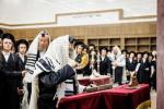 באזוך פון כ"ק אדמו"ר מסאטמאר שליט"א אין מאנסי לטובת דעם בנין החדש דישיבת קנין תורה פארגאנגענעם זונטאג