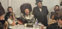 כ"ק אדמו"ר מבקשי השם שליט"א ביים ווילן שבת אין שכונת ווינדסאר הילס מאנטיסעלא