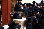 בילדער גאלעריע פונעם סעודת פרידה פאר כ"ק אדמו"ר מתולדות יהודה שליט"א אין ארץ ישראל פארן צירוקפארן קיין חוץ לארץ