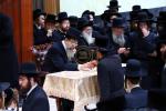 בילדער גאלעריע פונעם סעודת פרידה פאר כ"ק אדמו"ר מתולדות יהודה שליט"א אין ארץ ישראל פארן צירוקפארן קיין חוץ לארץ