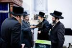כ''ק אדמו"ר מבאבוב 45 שליט''א איז מחזק די עסקנים פון צדקת העיר קרית יואל