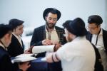 בילדער גאלעריע פון דעם פרישן ווינטער זמן וואס האט זיך נארוואס אנגעהויבן אין די הויפט ישיבה קטנה אין מאקאווע