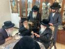 בילדער גאלעריע: כ"ק אדמו"ר מצאנז קלויזענבורג שליט"א אויף א קורצע באזוך אין ארה"ק צווייטער טייל