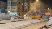 Main image for הונדערטער חרדישע אידן פראטעסטירן קעגן די לייט-רעיל בוי ארבעט אויף די בר אילן גאס אין ירושלים
