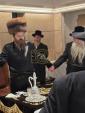כ"ק אדמו"ר מסאדיגורה לאנדאן שליט"א ביים עריכת השולחן לכבוד י"א אלול